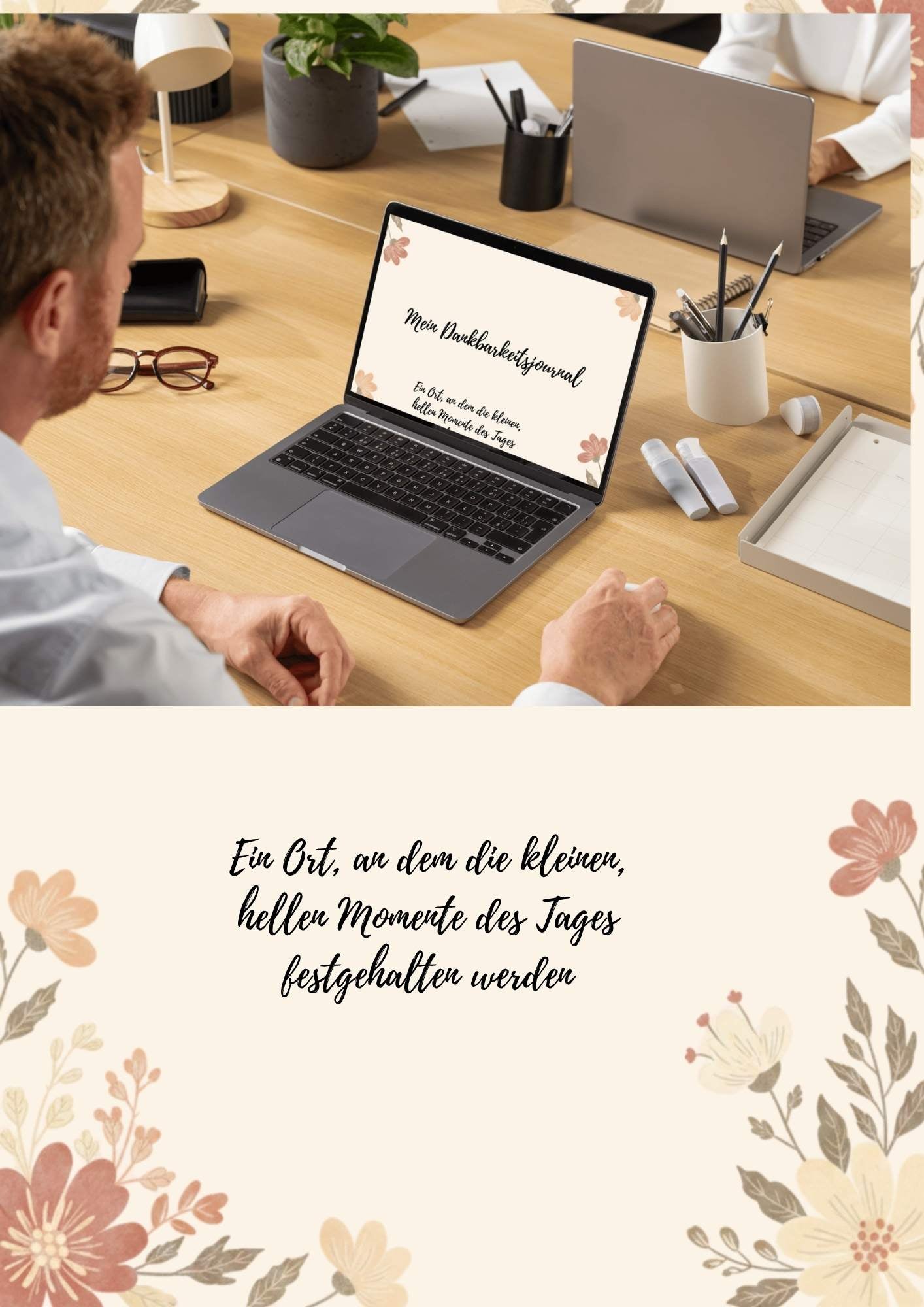 Dankbarkeits Journal – Digitales Druckprodukt | Sofort-Download